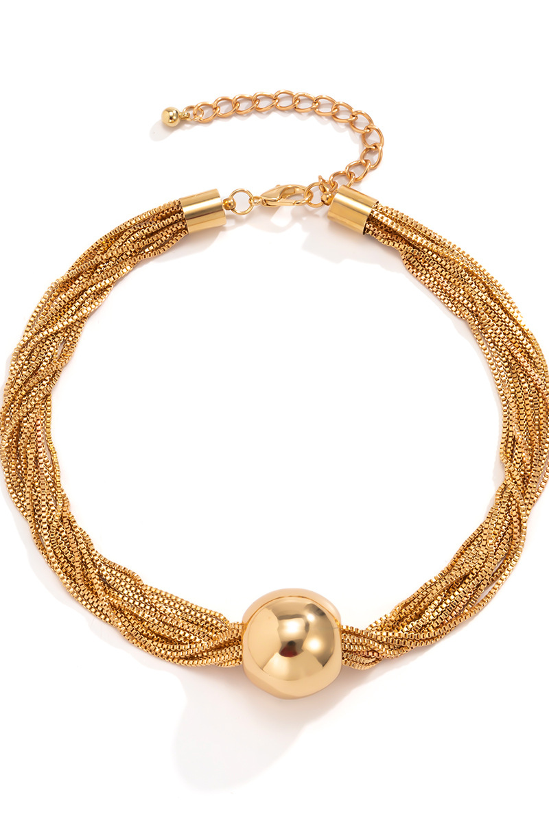 Xita Geometric Orb Necklace