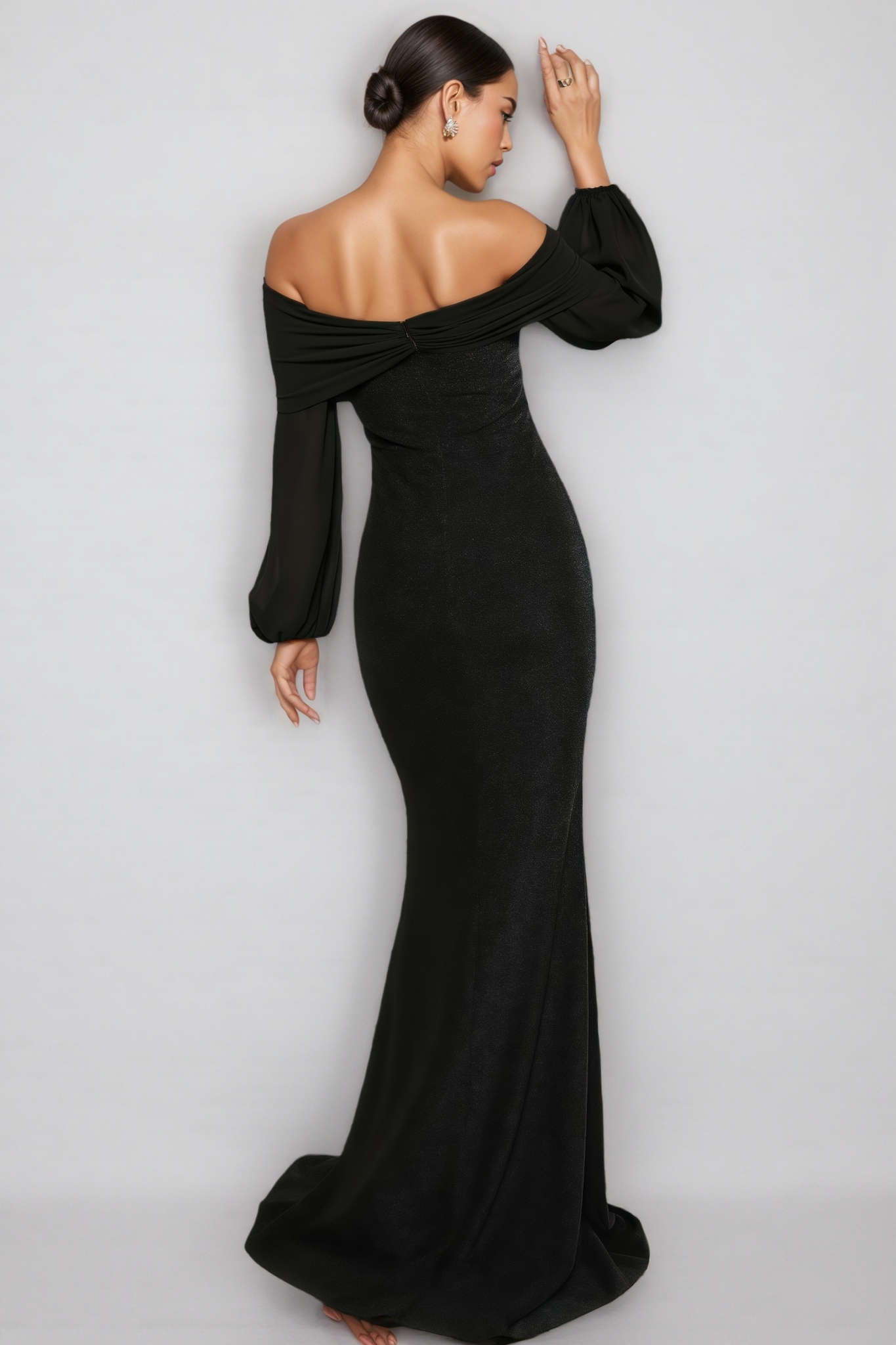 Zoey Strapless Fishtail Maxi Dress