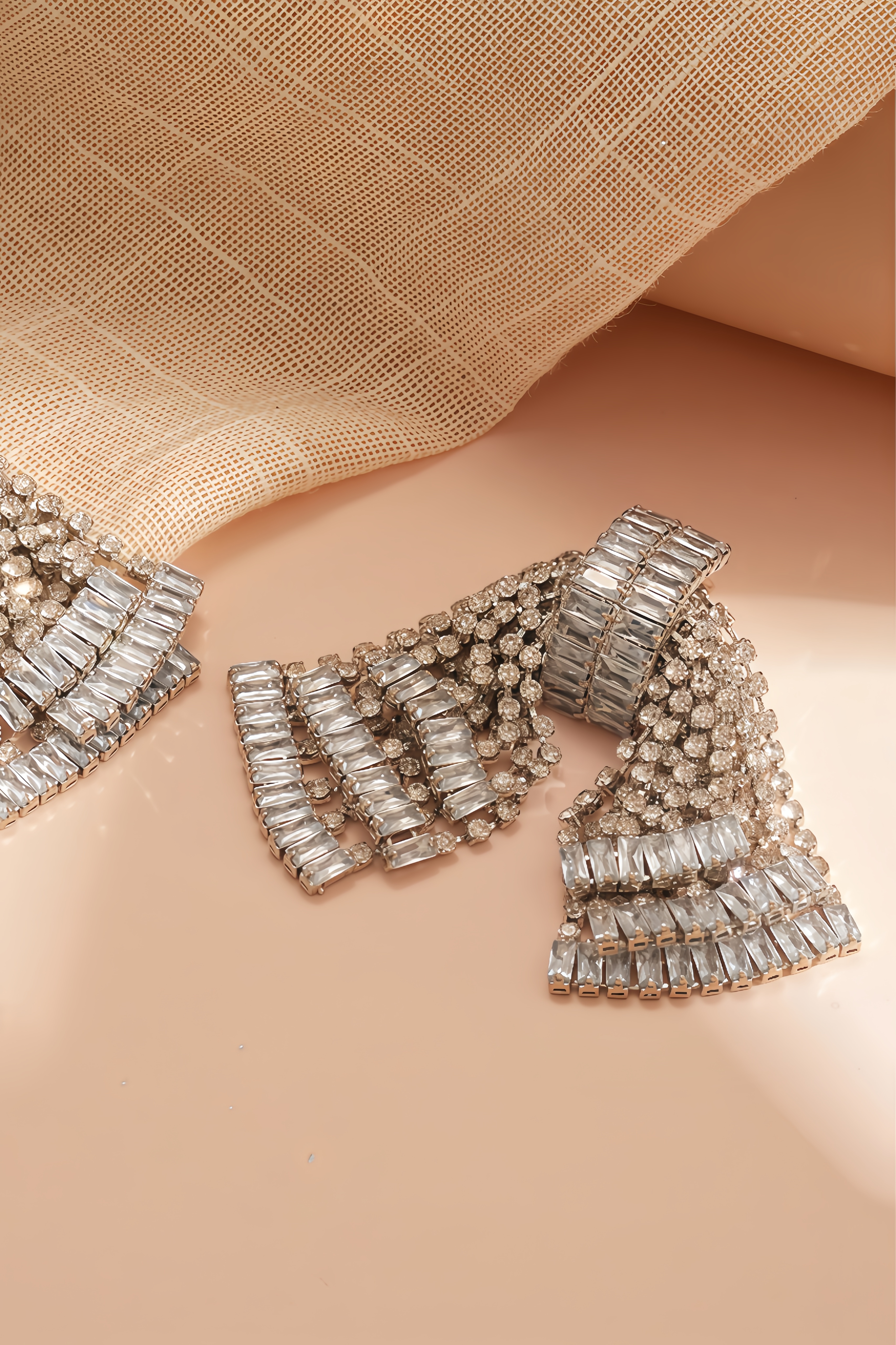 lakei Diamond Bow Earrings