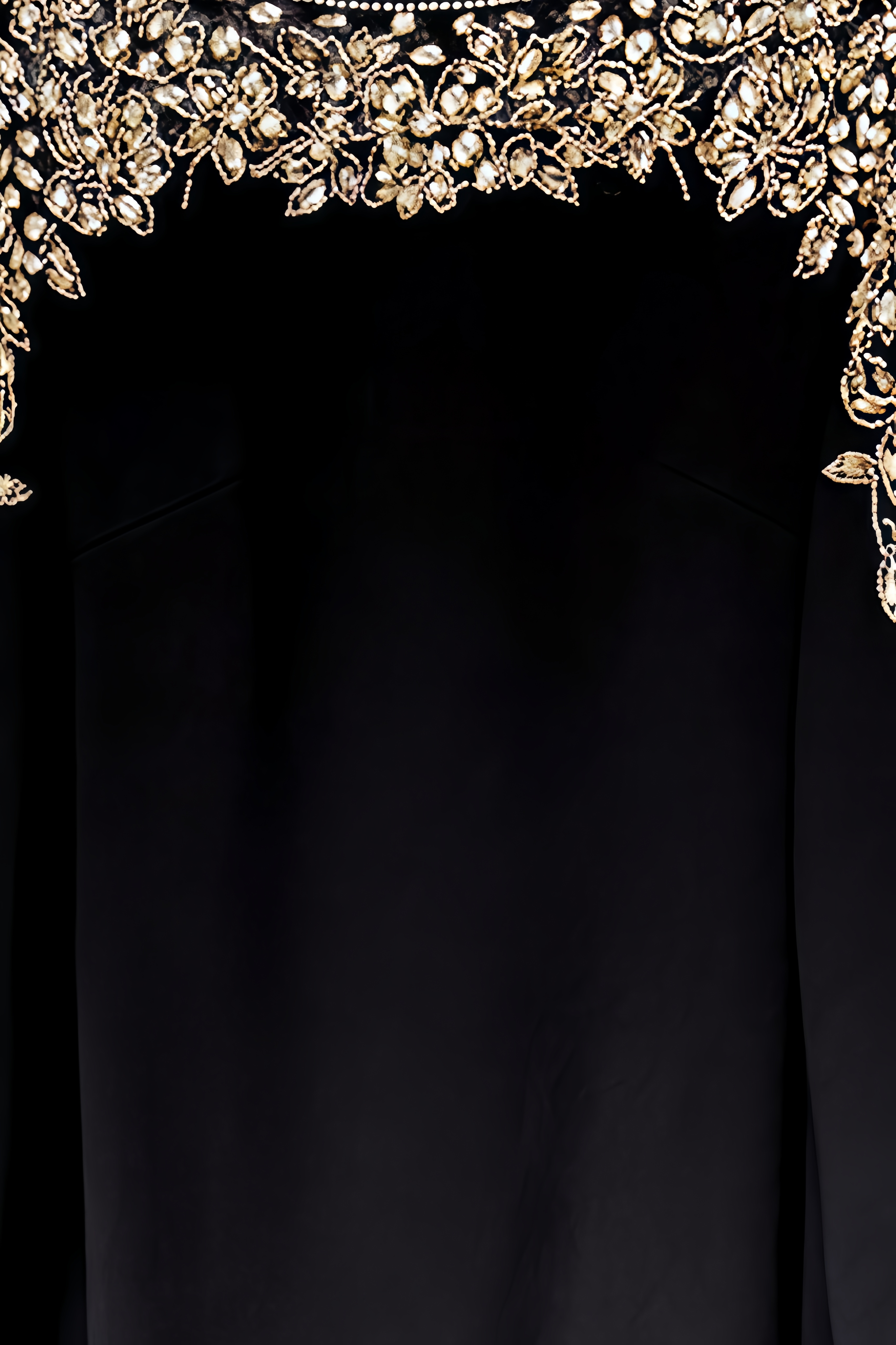 Jacinda Long-Sleeved Sequin Maxi Dress