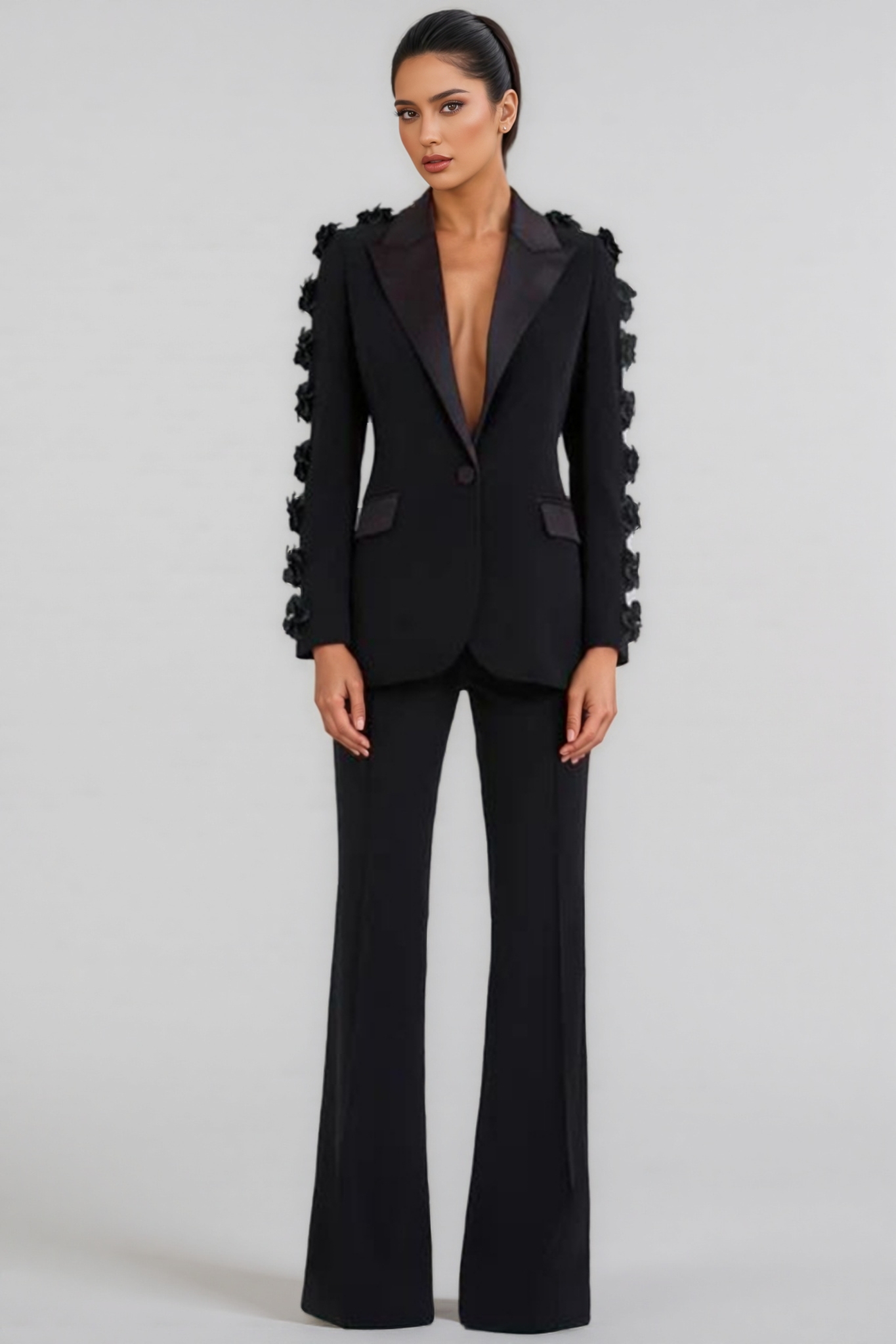 Lysandra Stereo Floral Two Pieces Sets