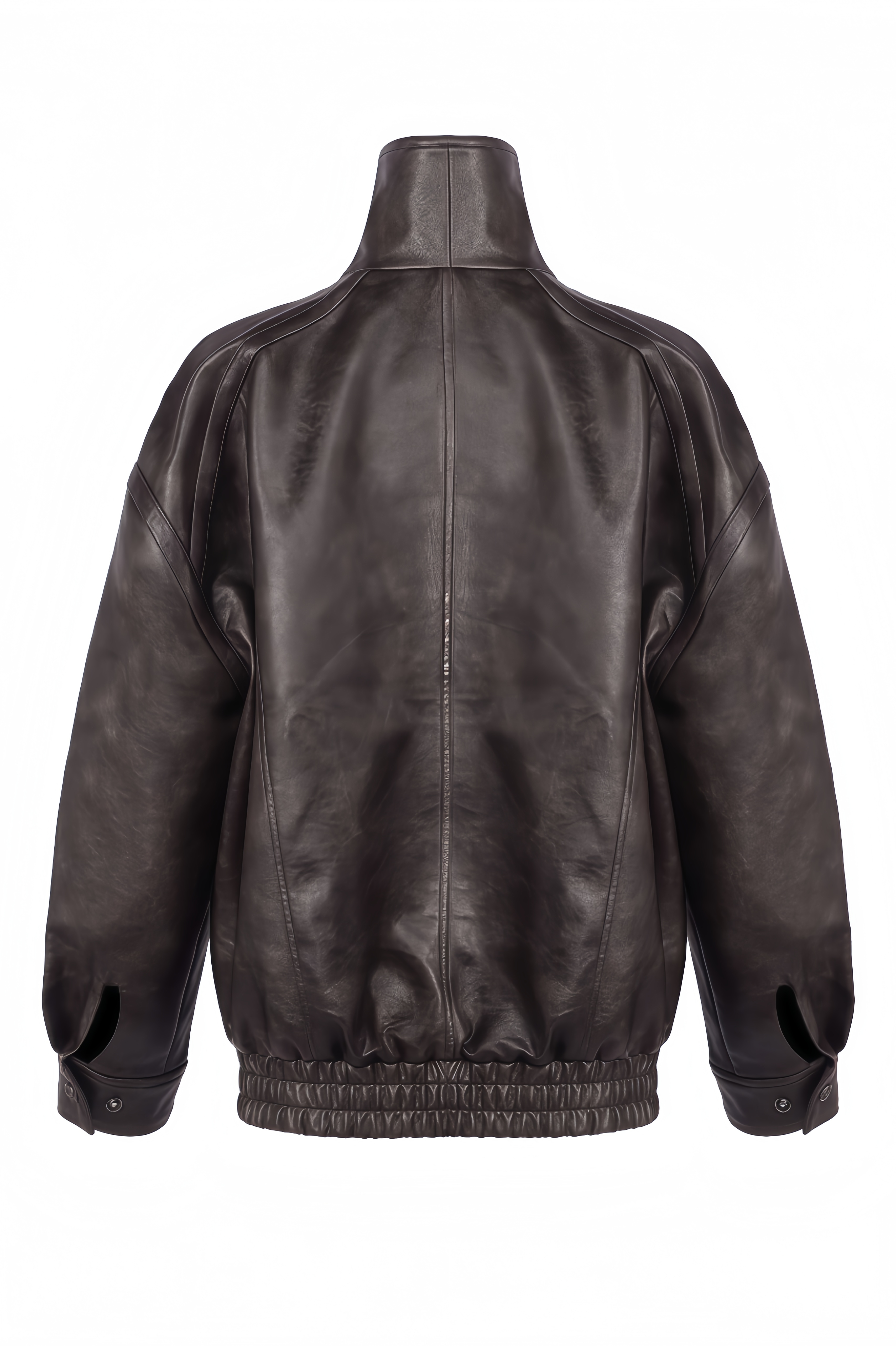 Leather Domber Jacket