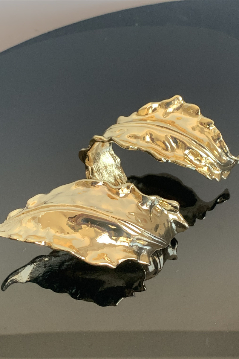 Jessel Leaf Twisted Wrap Bracelet