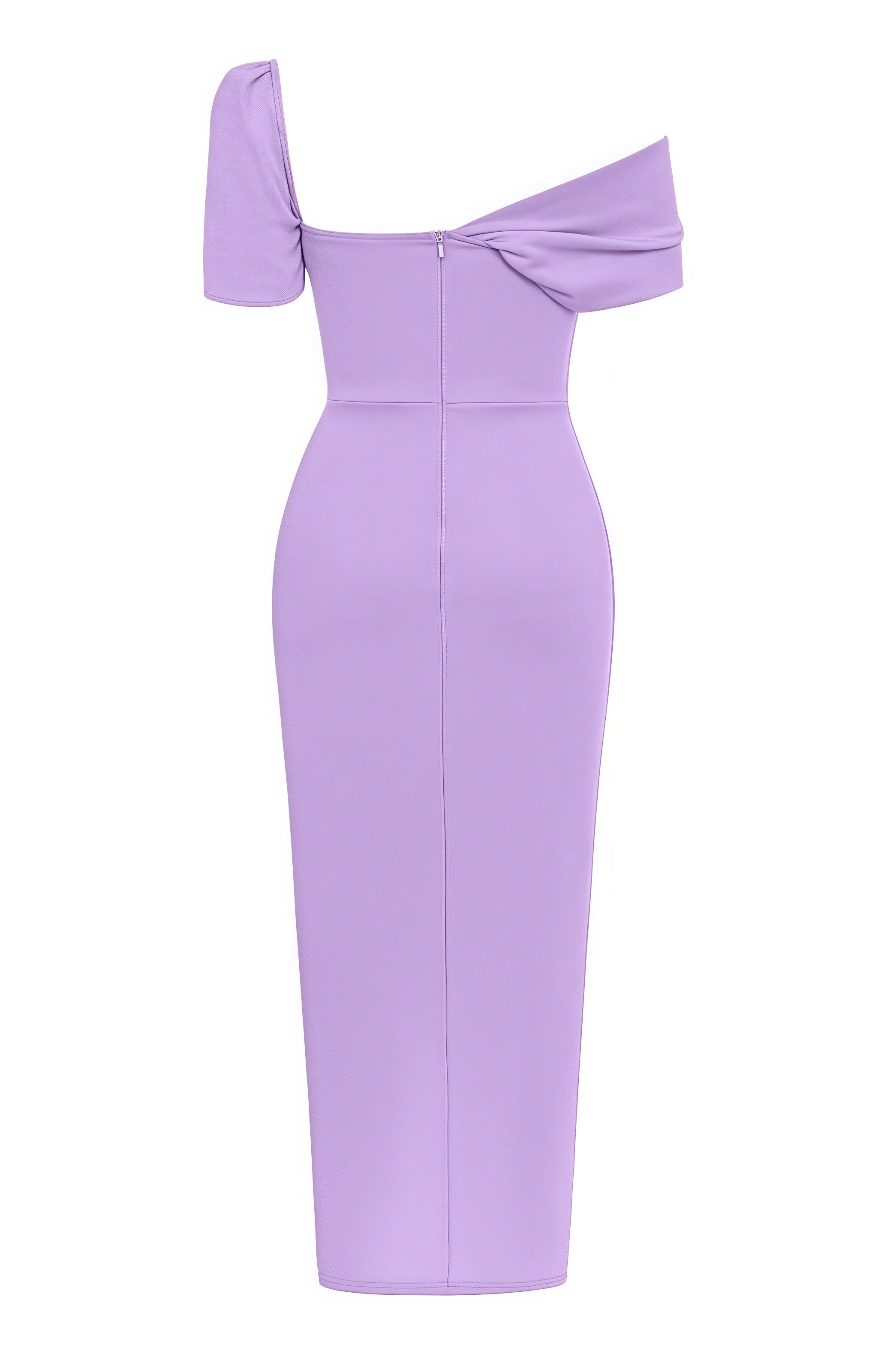 Lacie Sheath Irregular Midi Dress