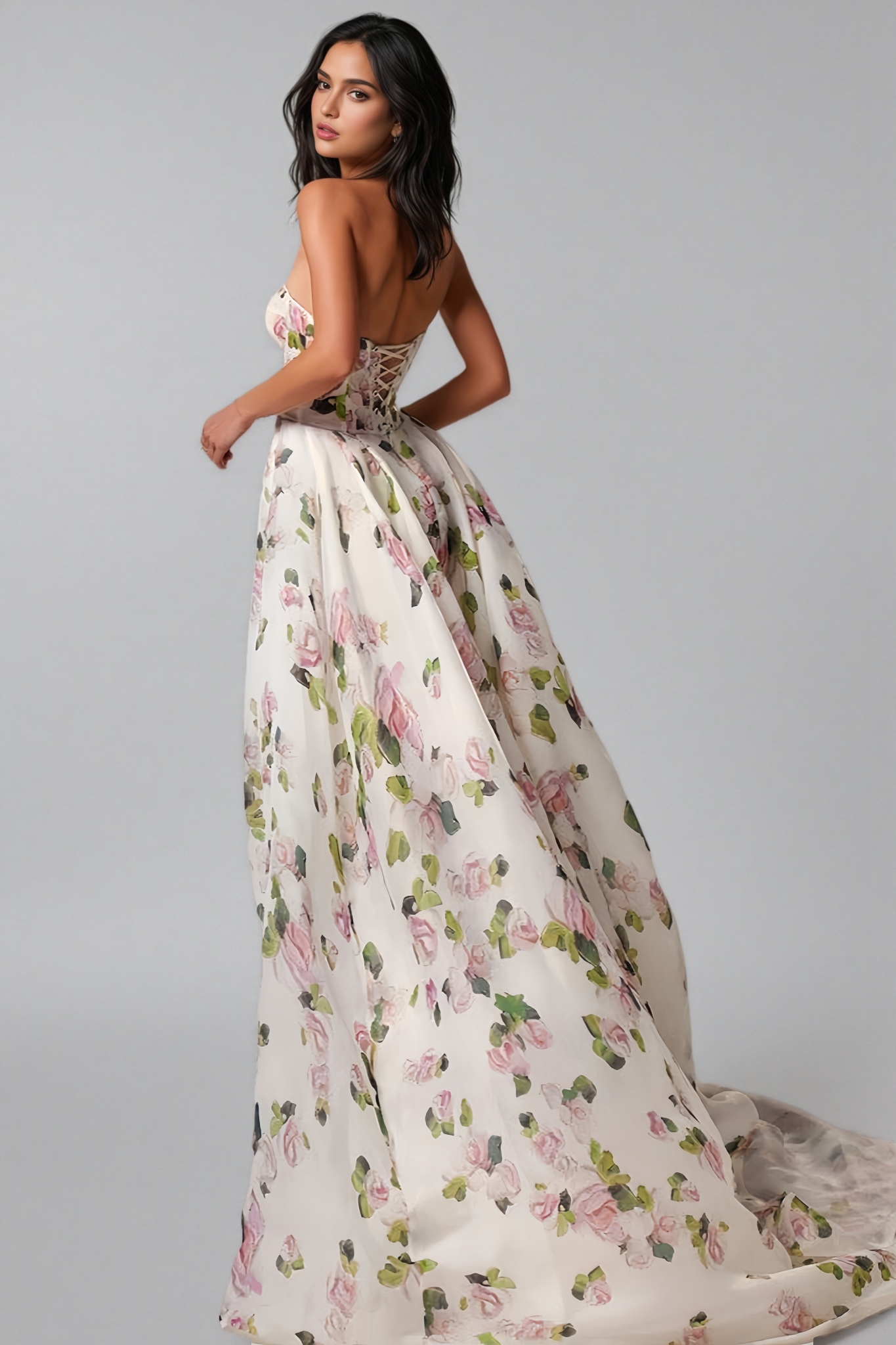 Elnia Sleeveless Big Hem Maxi Dress