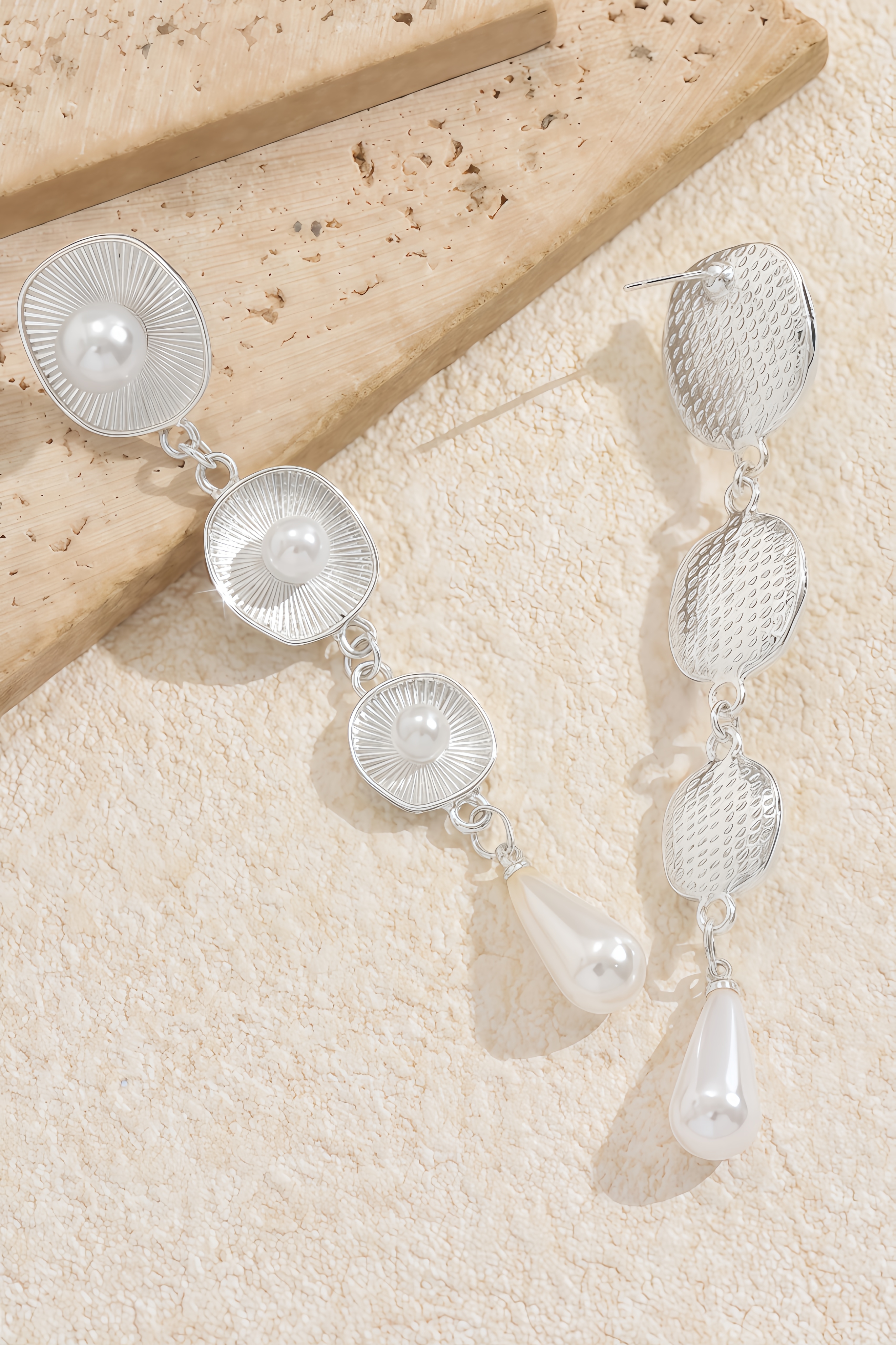 Eero Pearl Teardrop Earrings