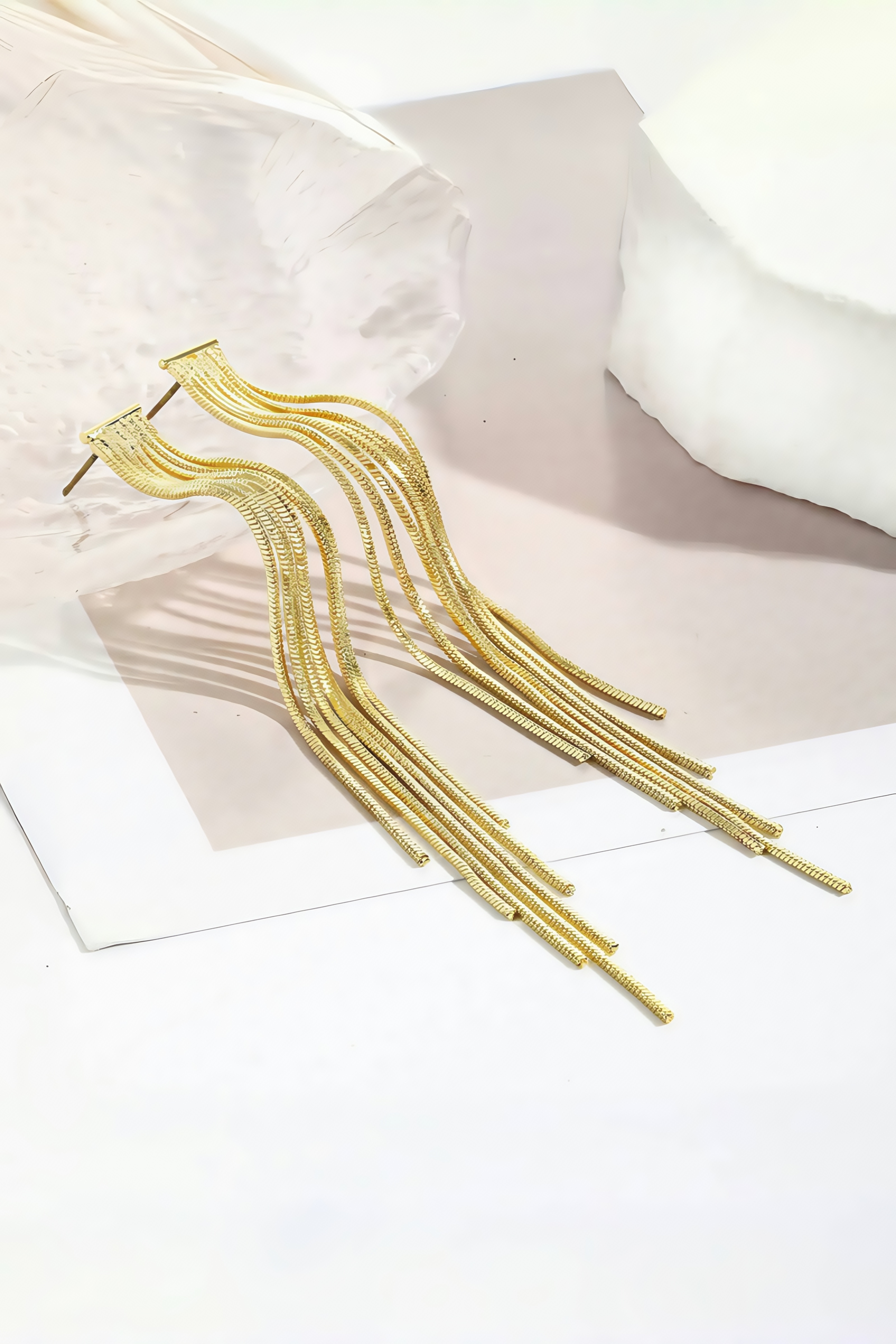 Montgomery Long Tassel Earrings