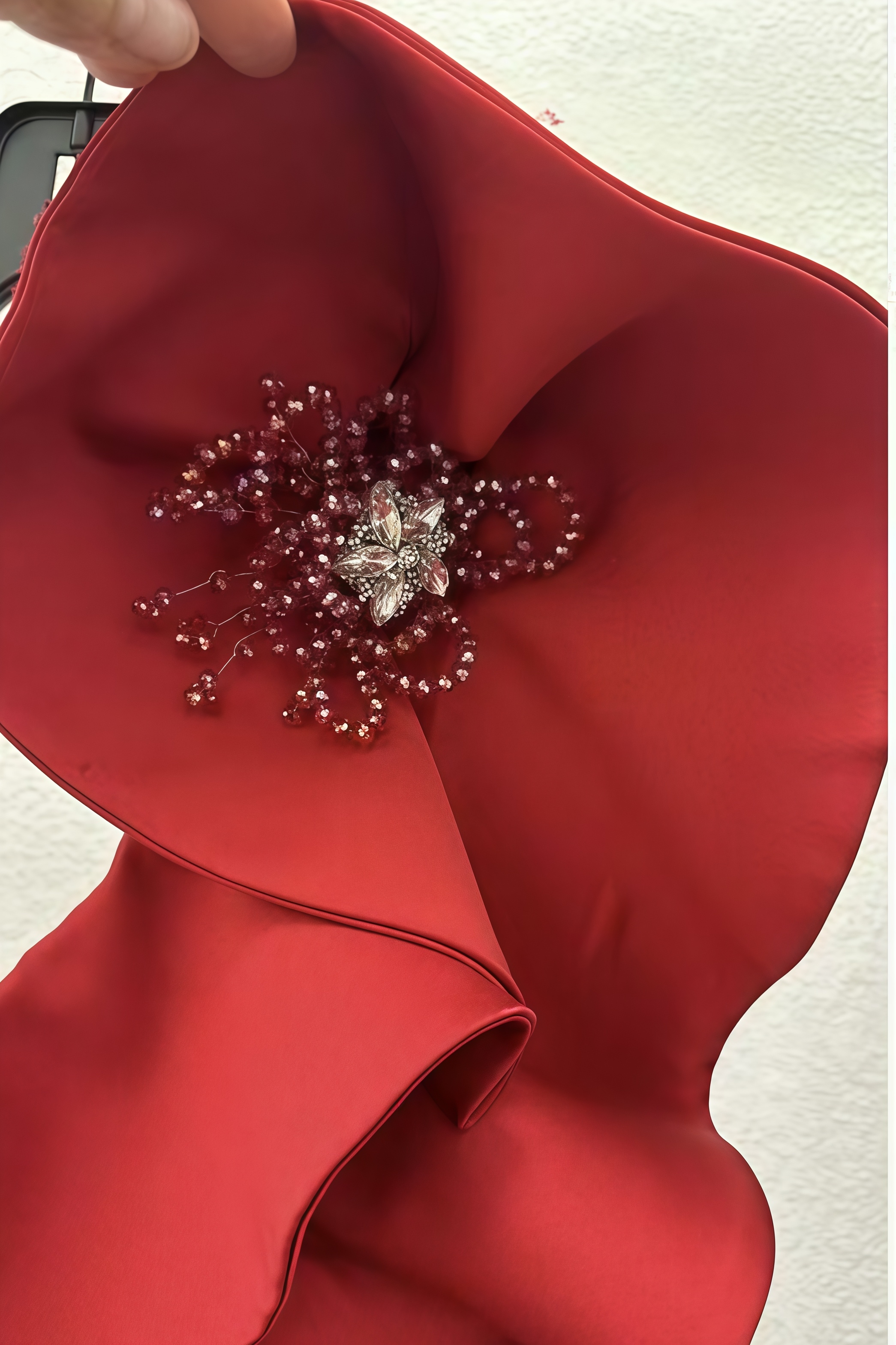 Jorah 3D Floral Ruffle Maxi Dress