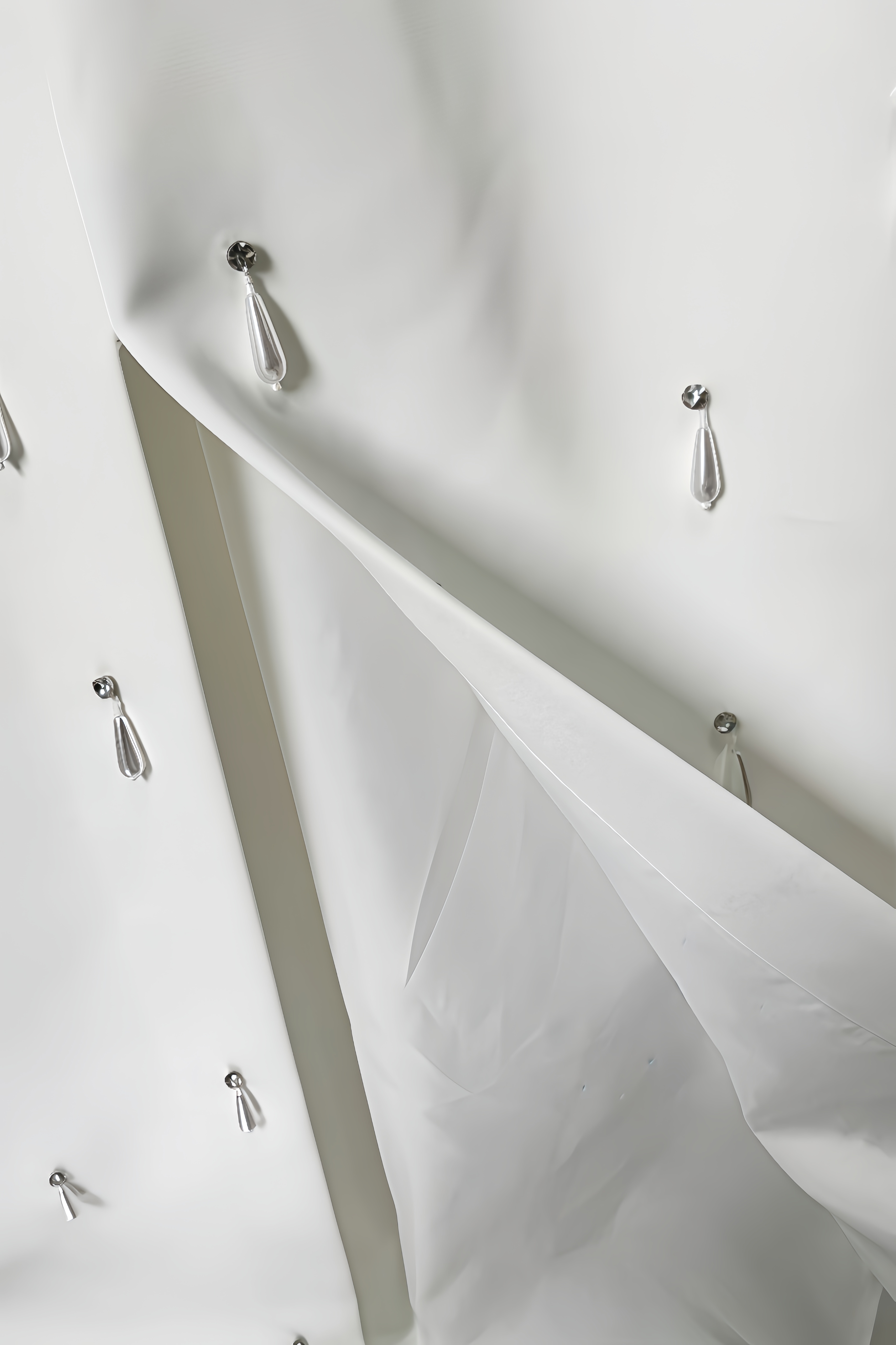 Tarynl Pearl Mesh Maxi Dress