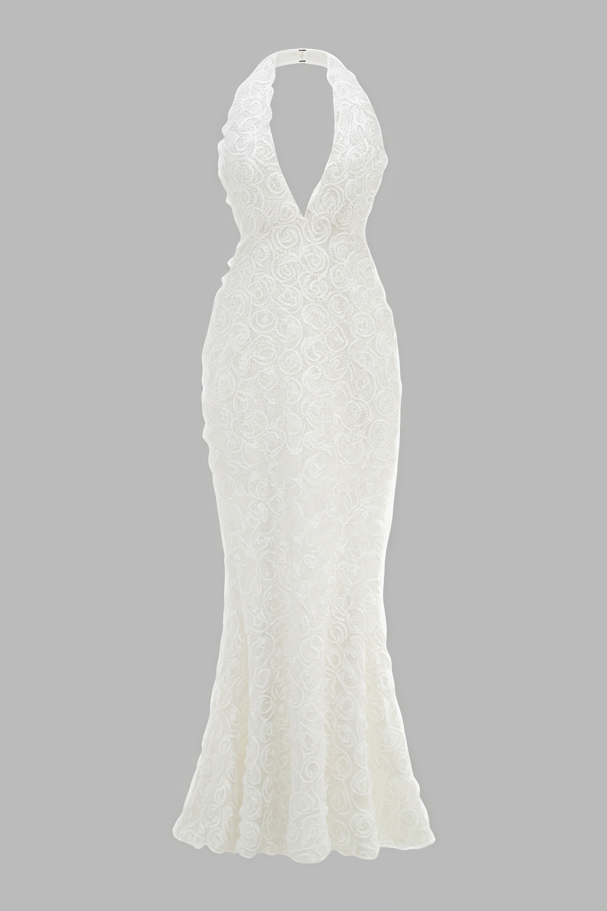 Dorirs Deep V 3D Floral Maxi Dress