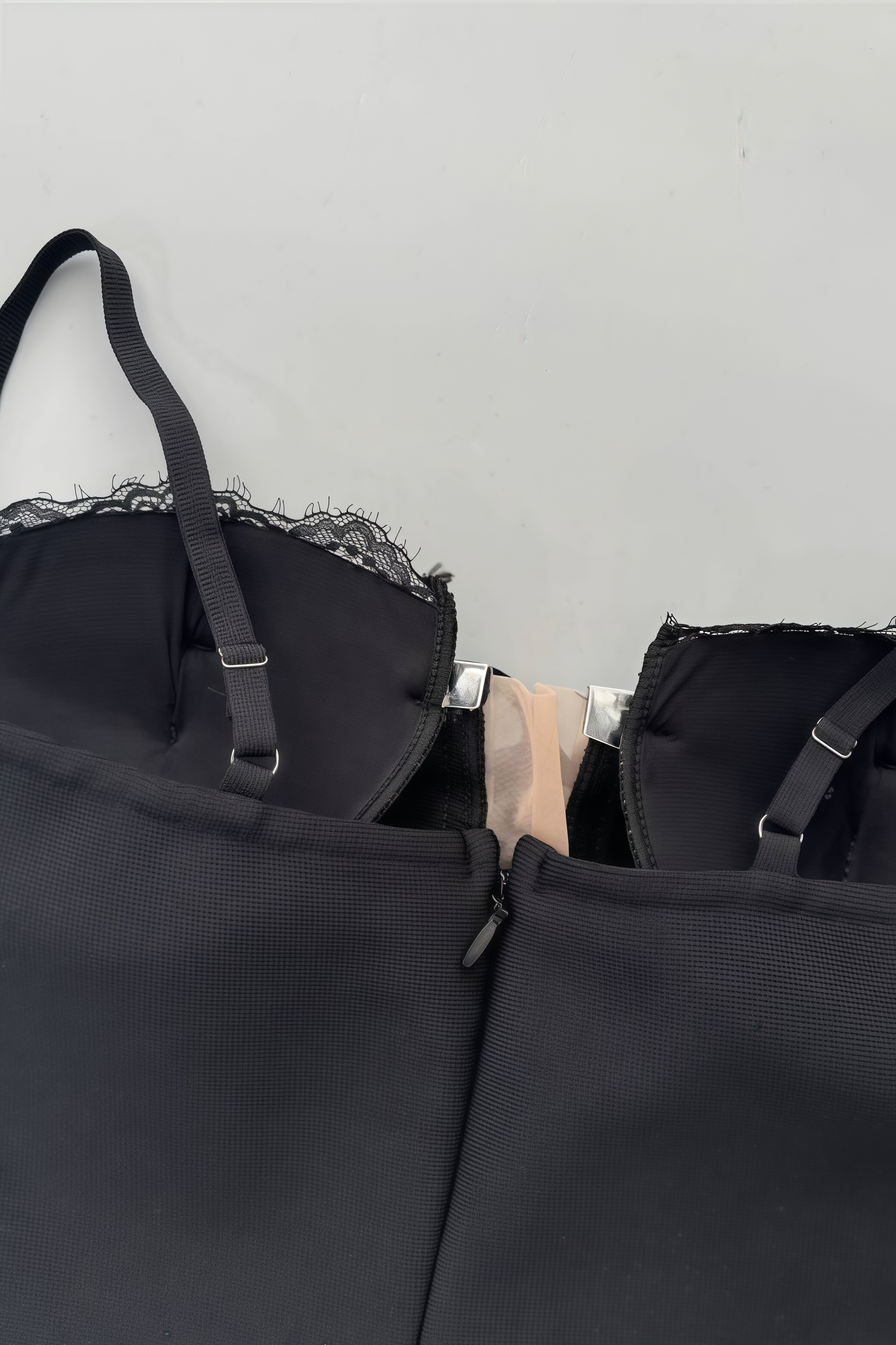 Wensd Strapless Lace Embellished Mini Dress