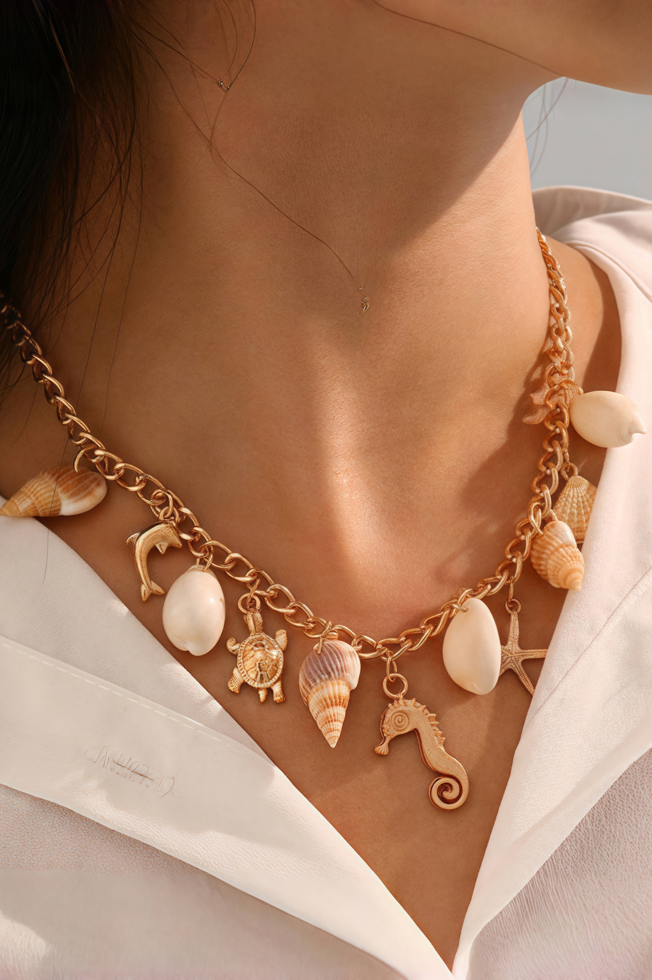 Anouk Ocean Pendant Necklace