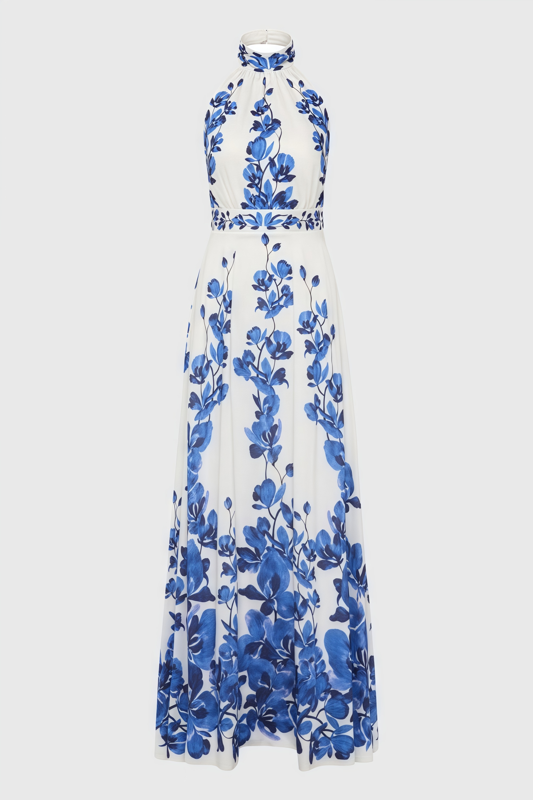 Lucad Orchid Blues Maxi Dress