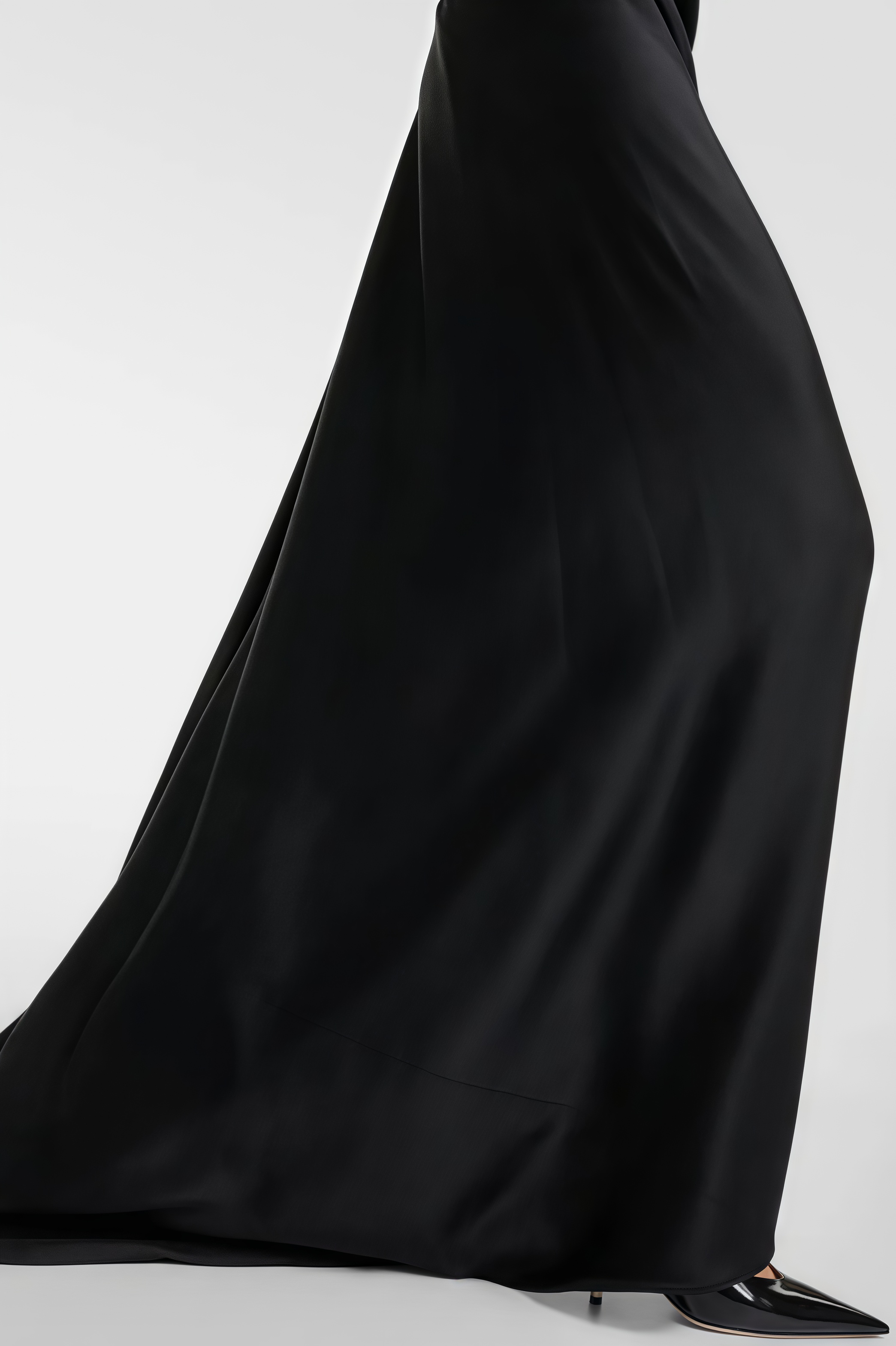 Soph Off-Shoulder Solid Maxi Dress