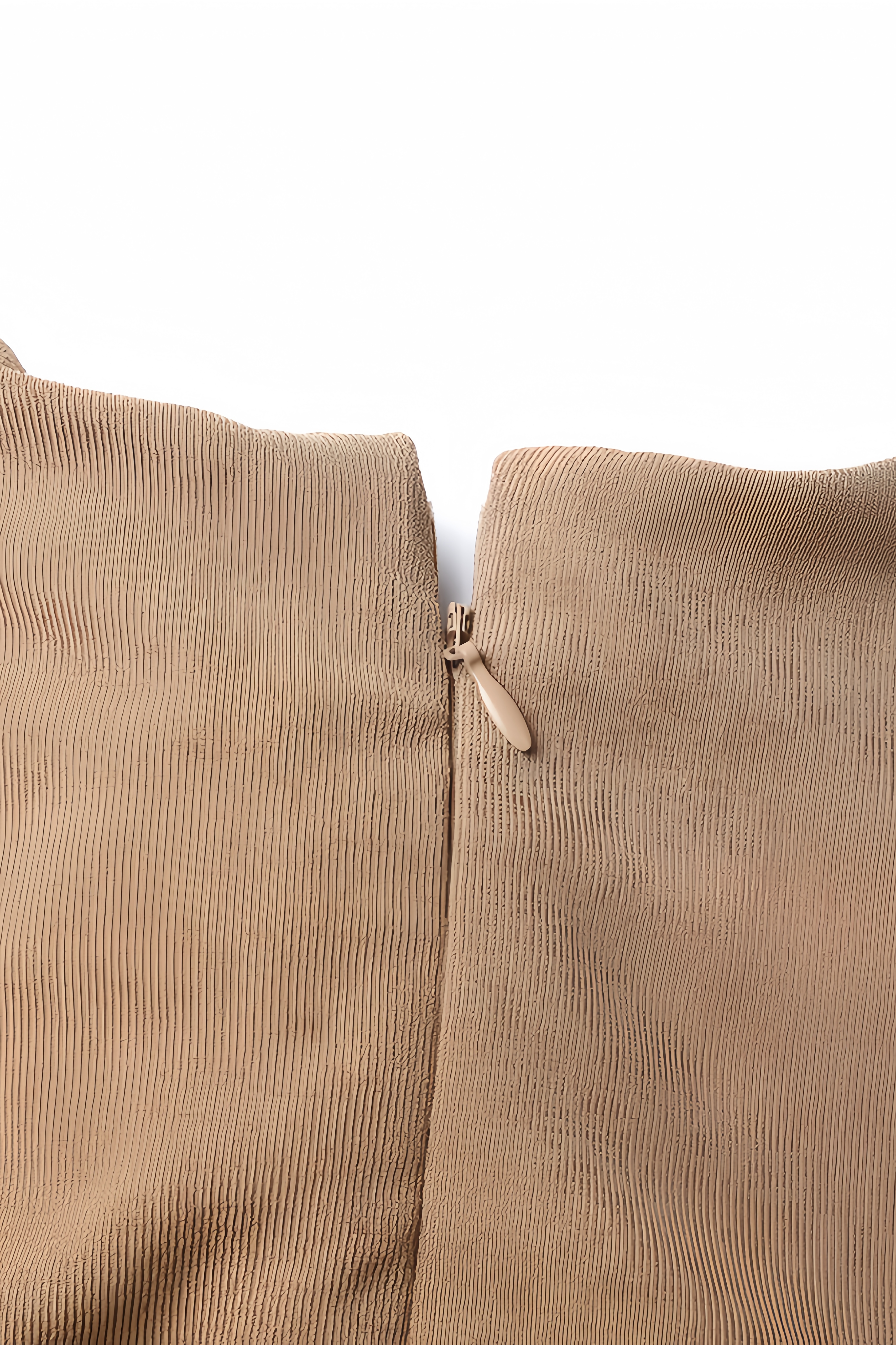 Ilana Solid Colour Strappy Maxi Dress-Brown