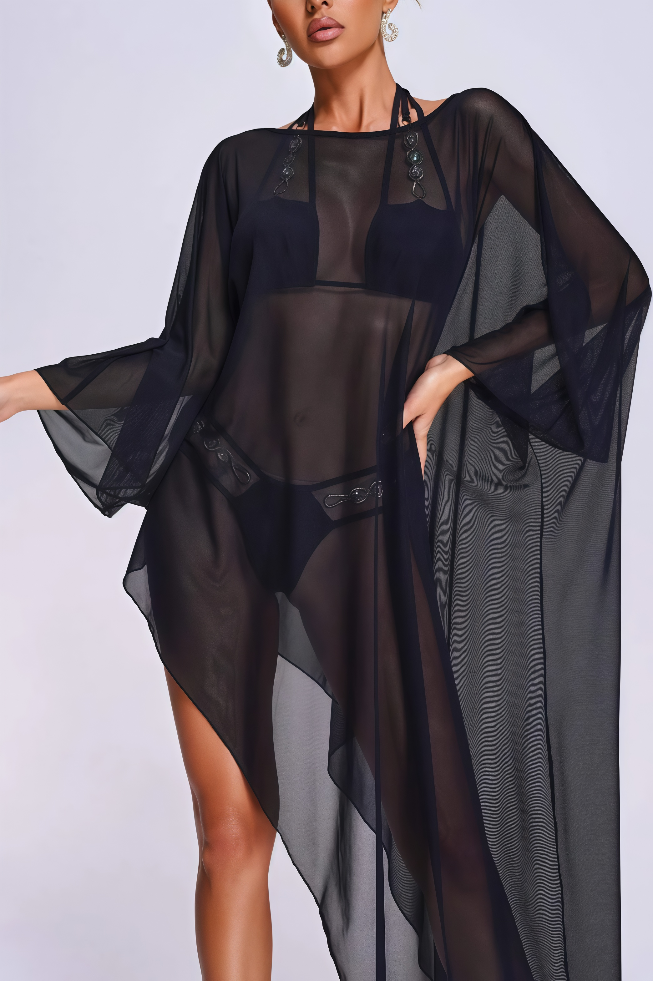 Livia Mesh Beach Cover