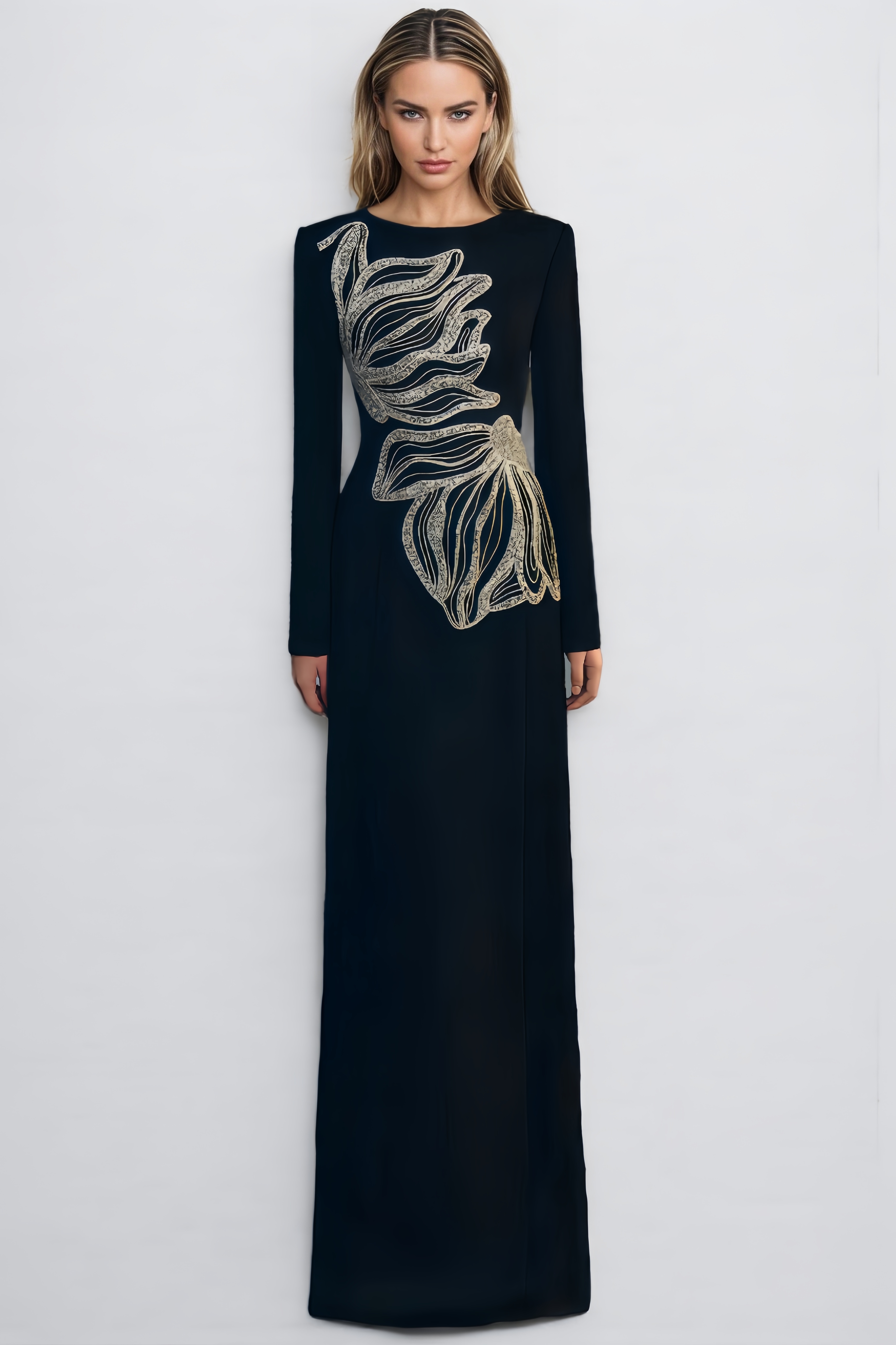 Dana Sequin Bandage Maxi Dress