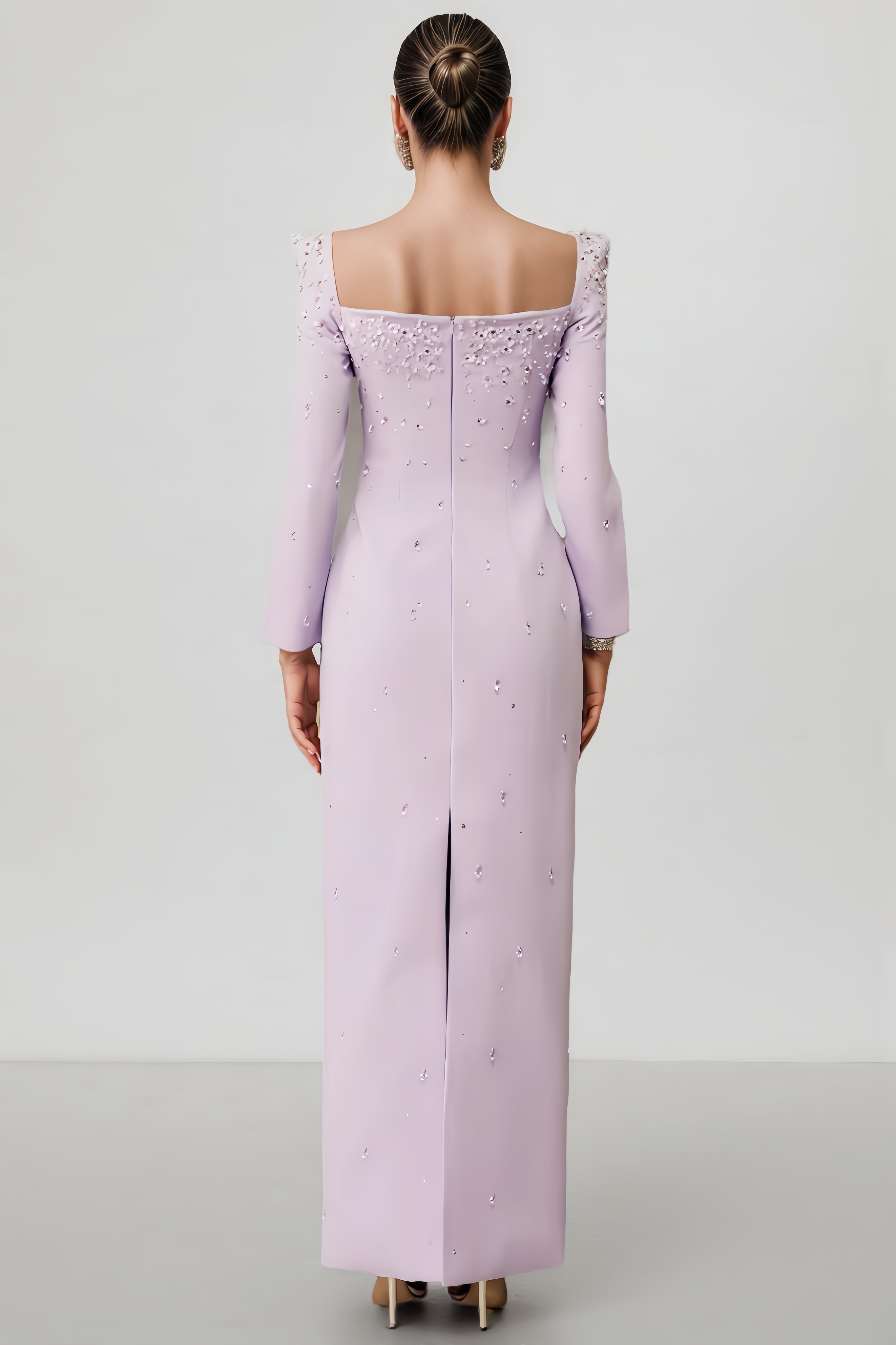 Ildrak Crystal Embellished Maxi Dress