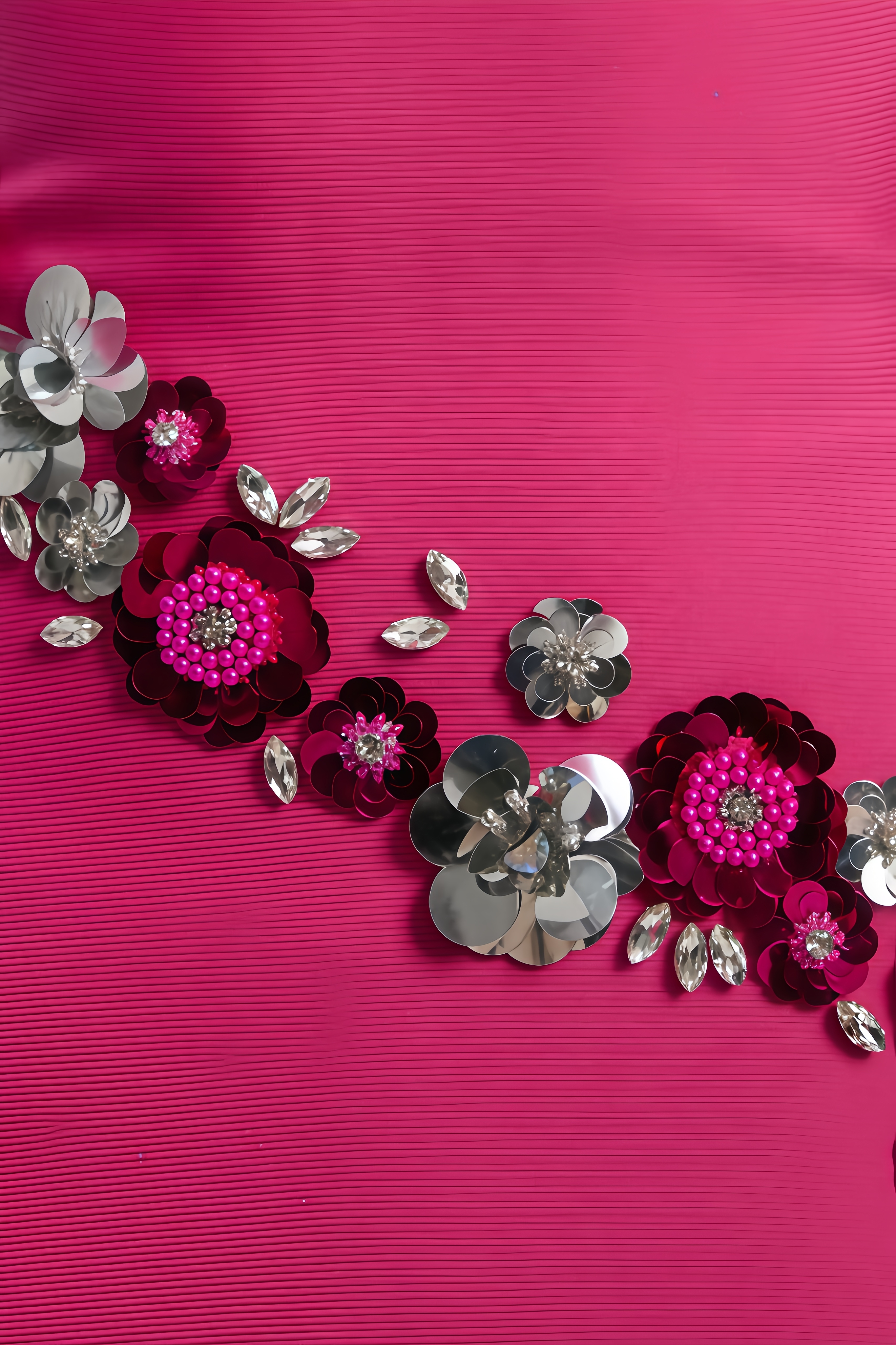 Rowdy Strapless Floral Bandage Maxi Dress