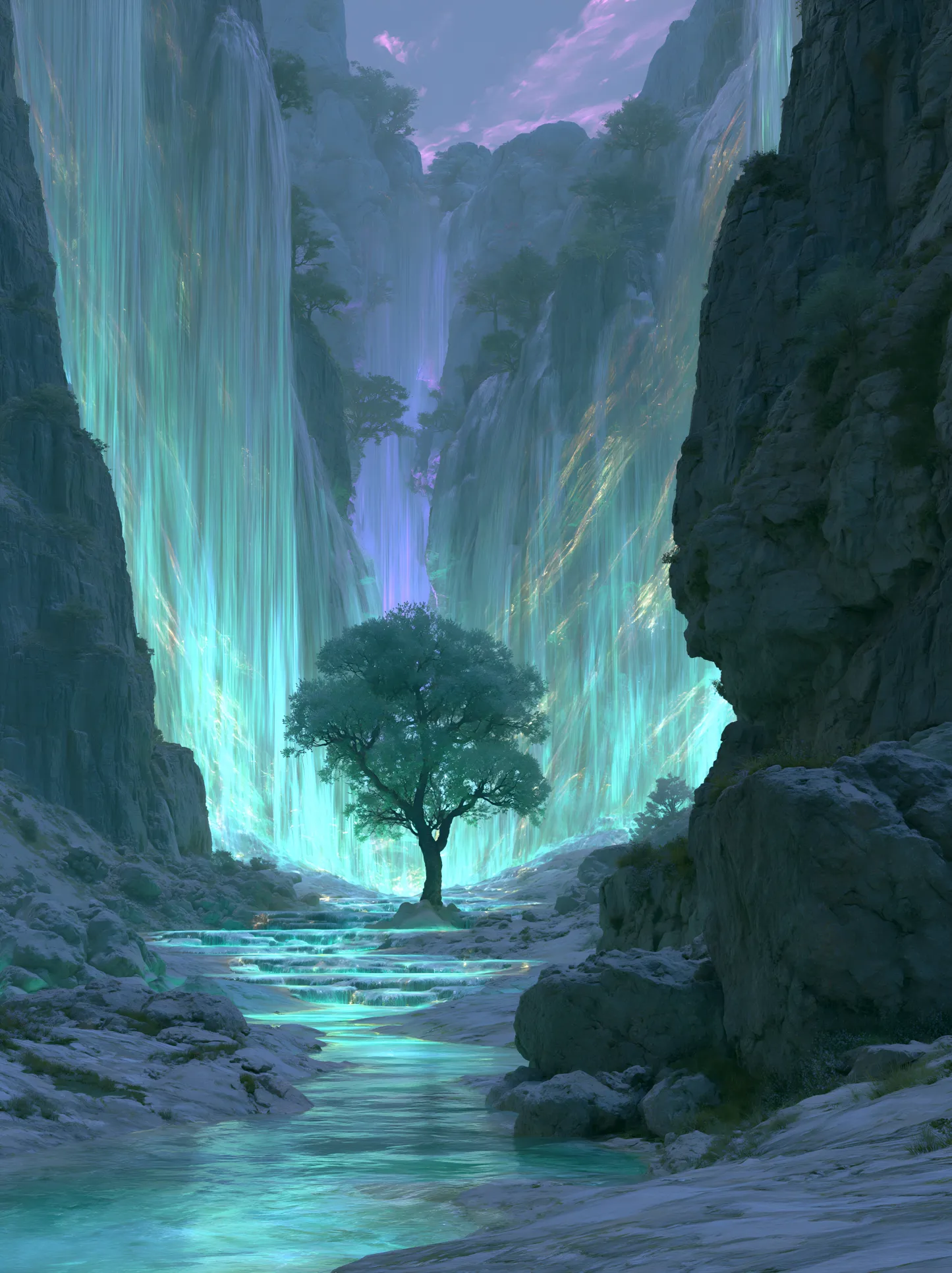 Cathedral of Rain original artwork