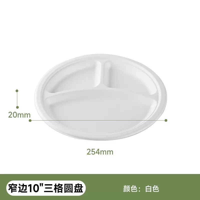 Sugarcane Bagasse Plate