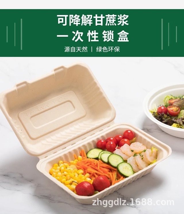 450ml Bagasse Food Box