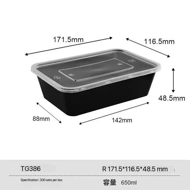 650ml Rectangular Box