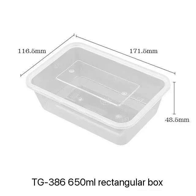 650ml Rectangular Box