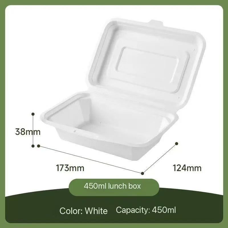 450ml Bagasse Food Box