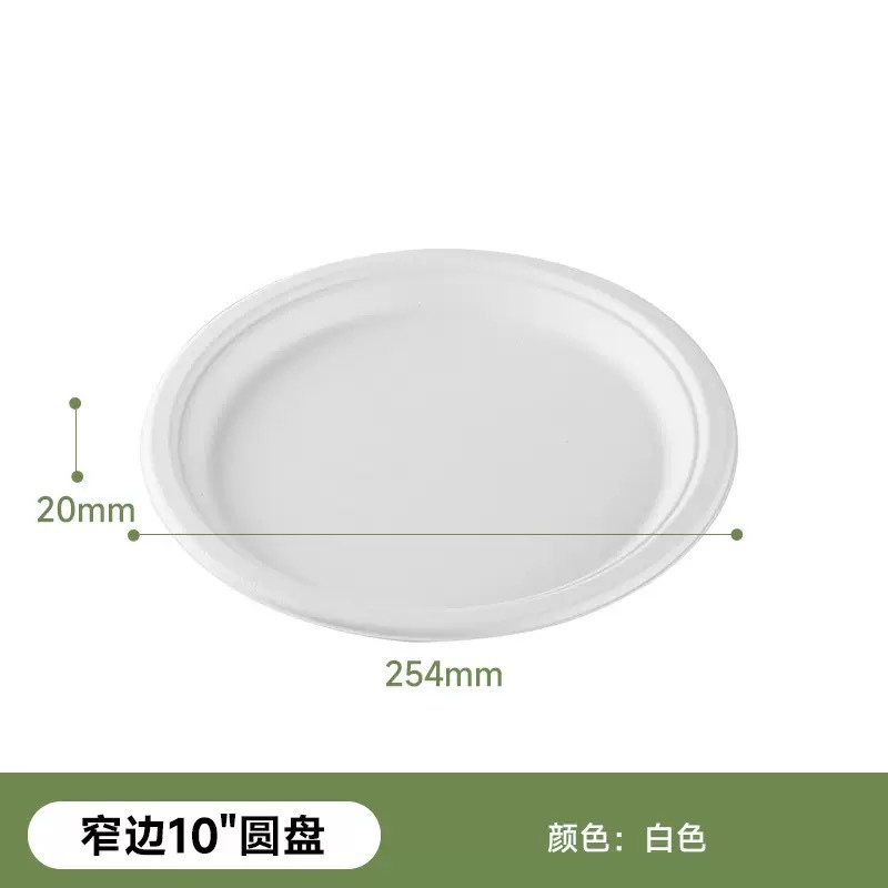 Sugarcane Bagasse Plate