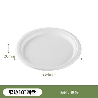Sugarcane Bagasse Plate