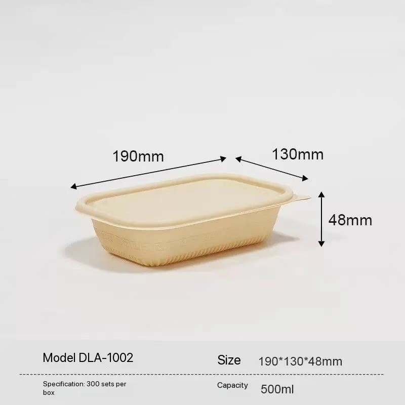 500ml Cornstarch takeaway Box