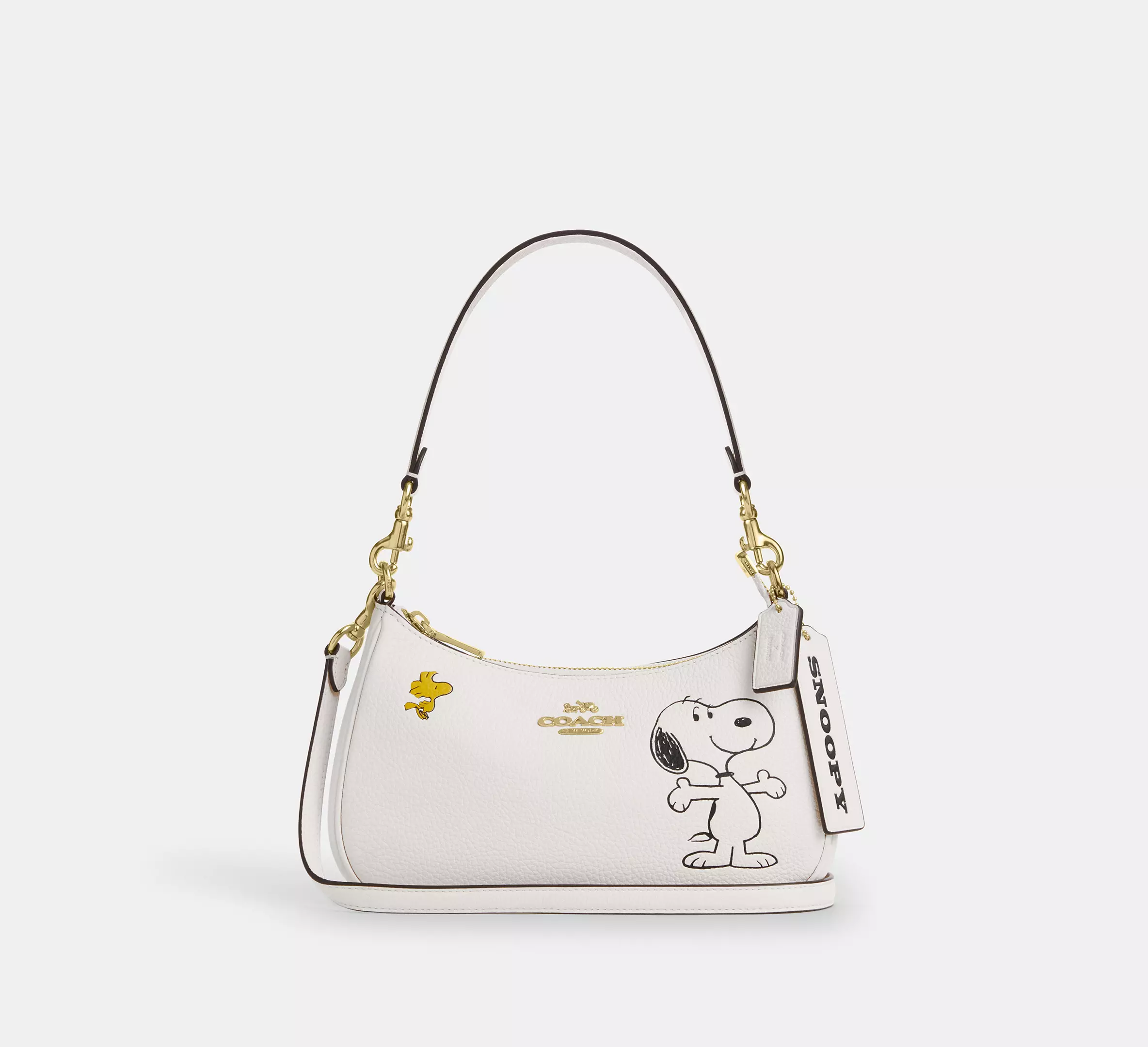 Peanuts Teri Shoulder Bag With Snoopy
