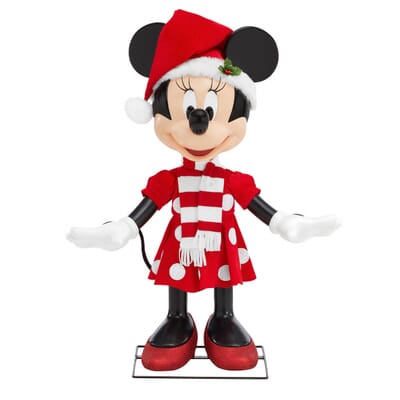 4 ft. Animated Holiday Minnie Mouse A6