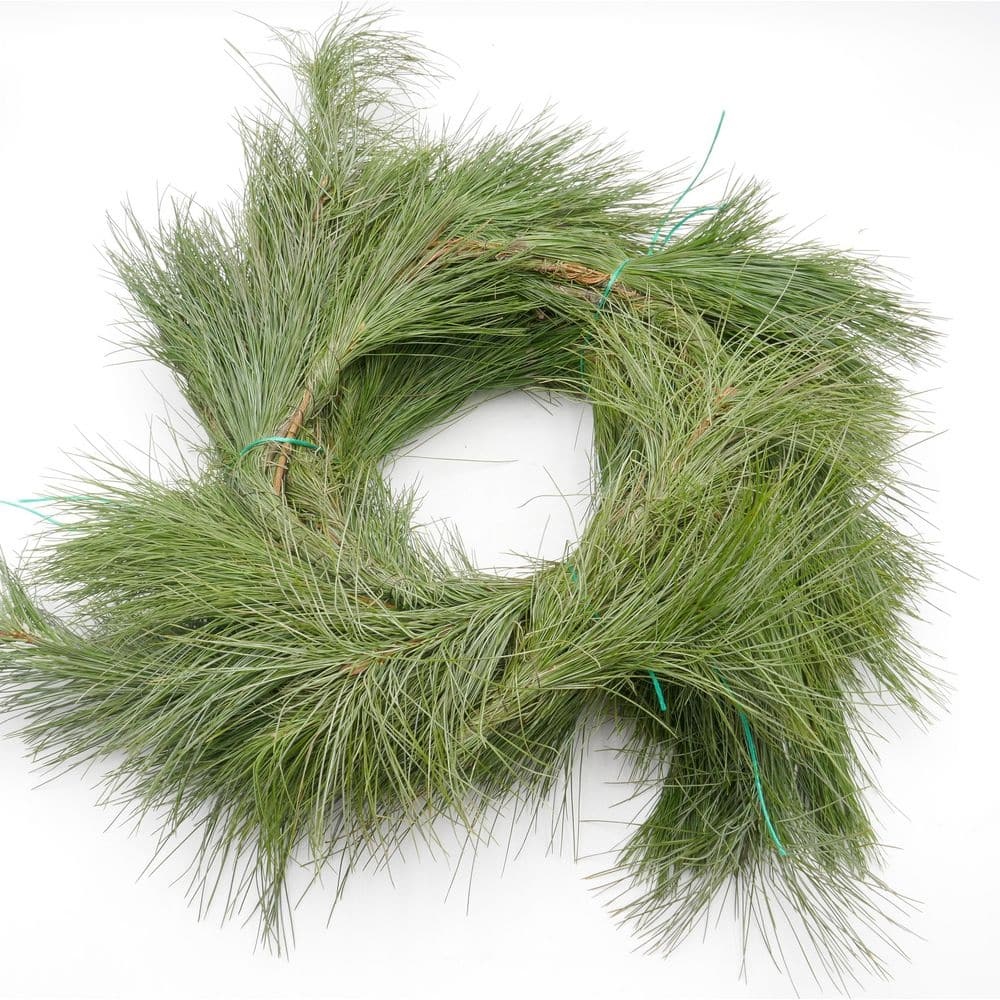 25 ft. Live White Pine Holiday Garland for Christmas Decoration