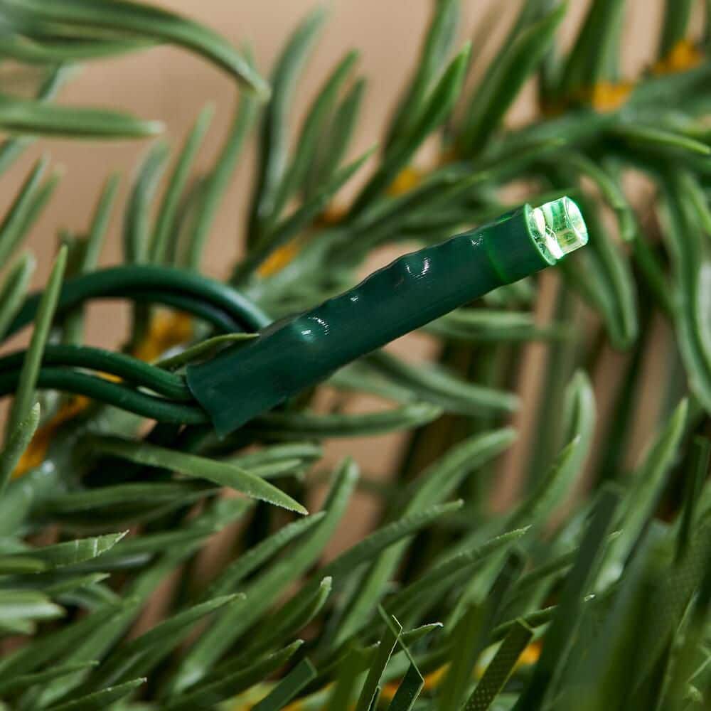 12 ft. Grand Duchess Twinkling Balsam Fir LED Pre-Lit Artificial Christmas Garland