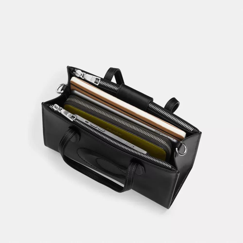 Nina Small Tote Bag With Signature Rivets