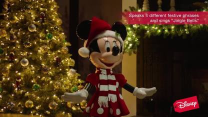 4 ft. Animated Holiday Minnie Mouse A6