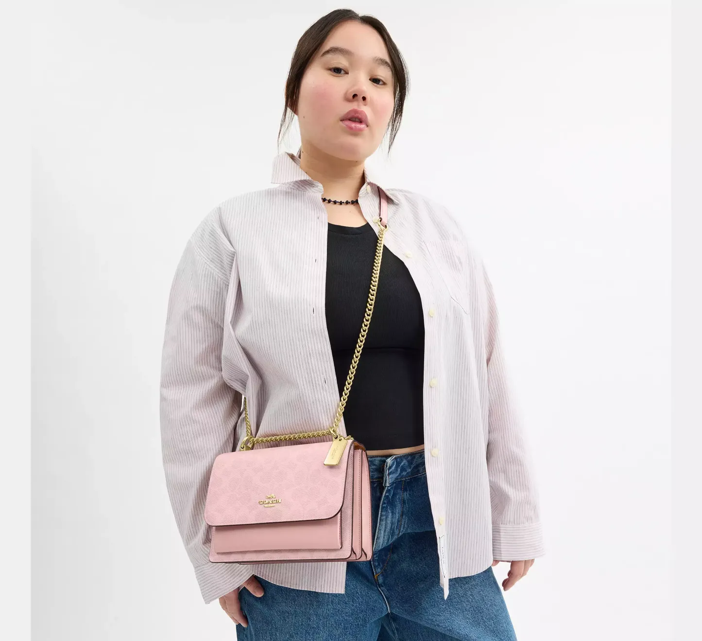 Klare Crossbody Bag In Signature Canvas