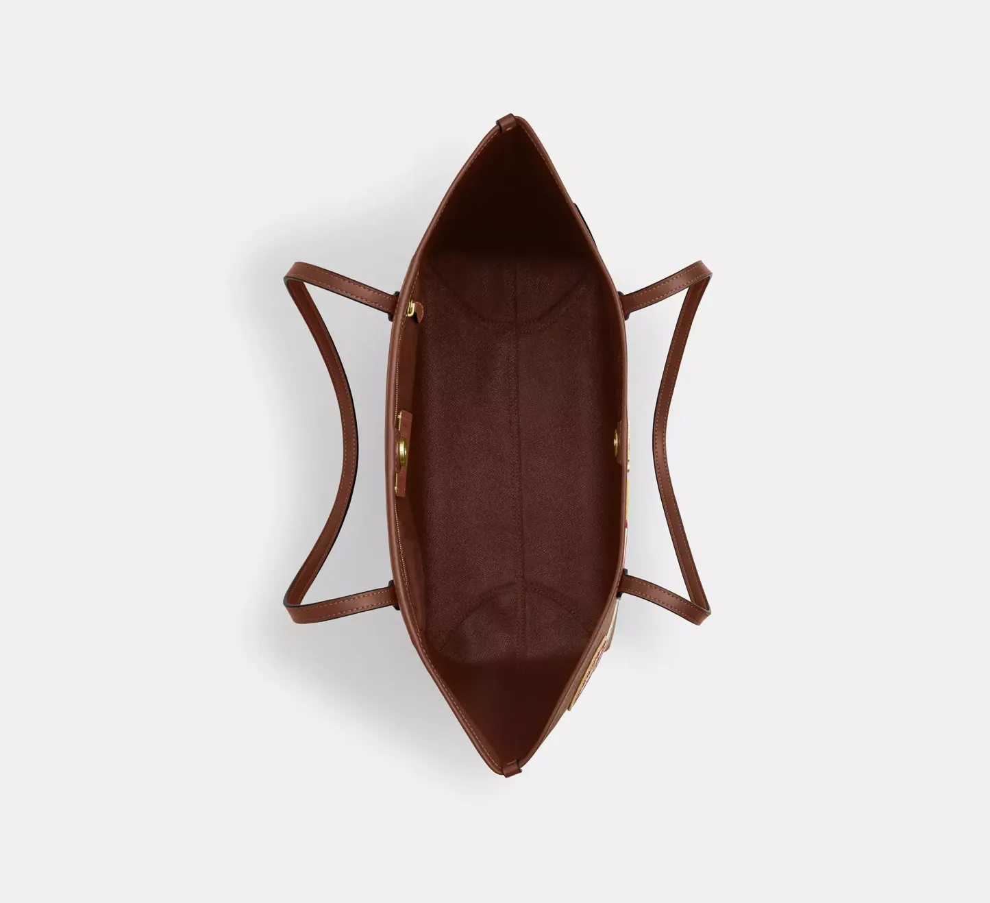 Cothtach X Peanuts City Tote In Signature Canvas With Patches