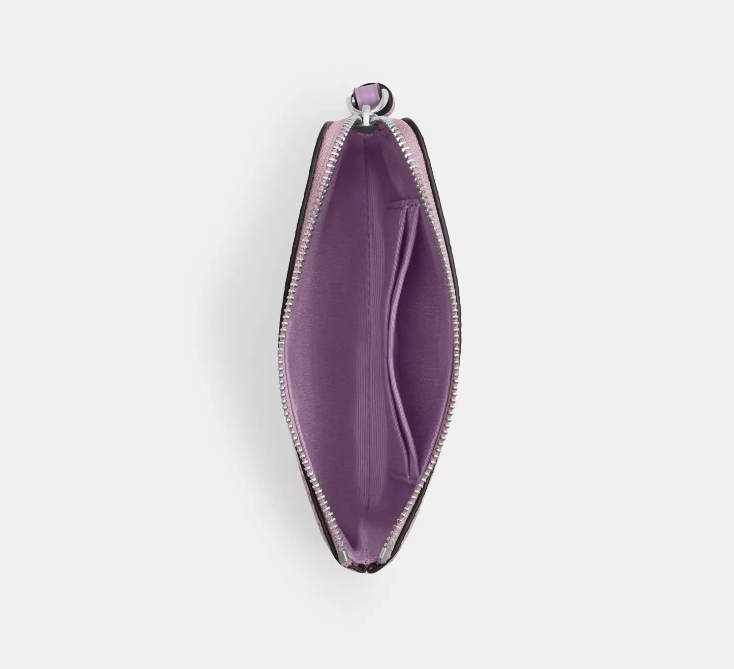 Corner Zip Wristlet With Floral Print