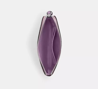 Corner Zip Wristlet With Floral Print