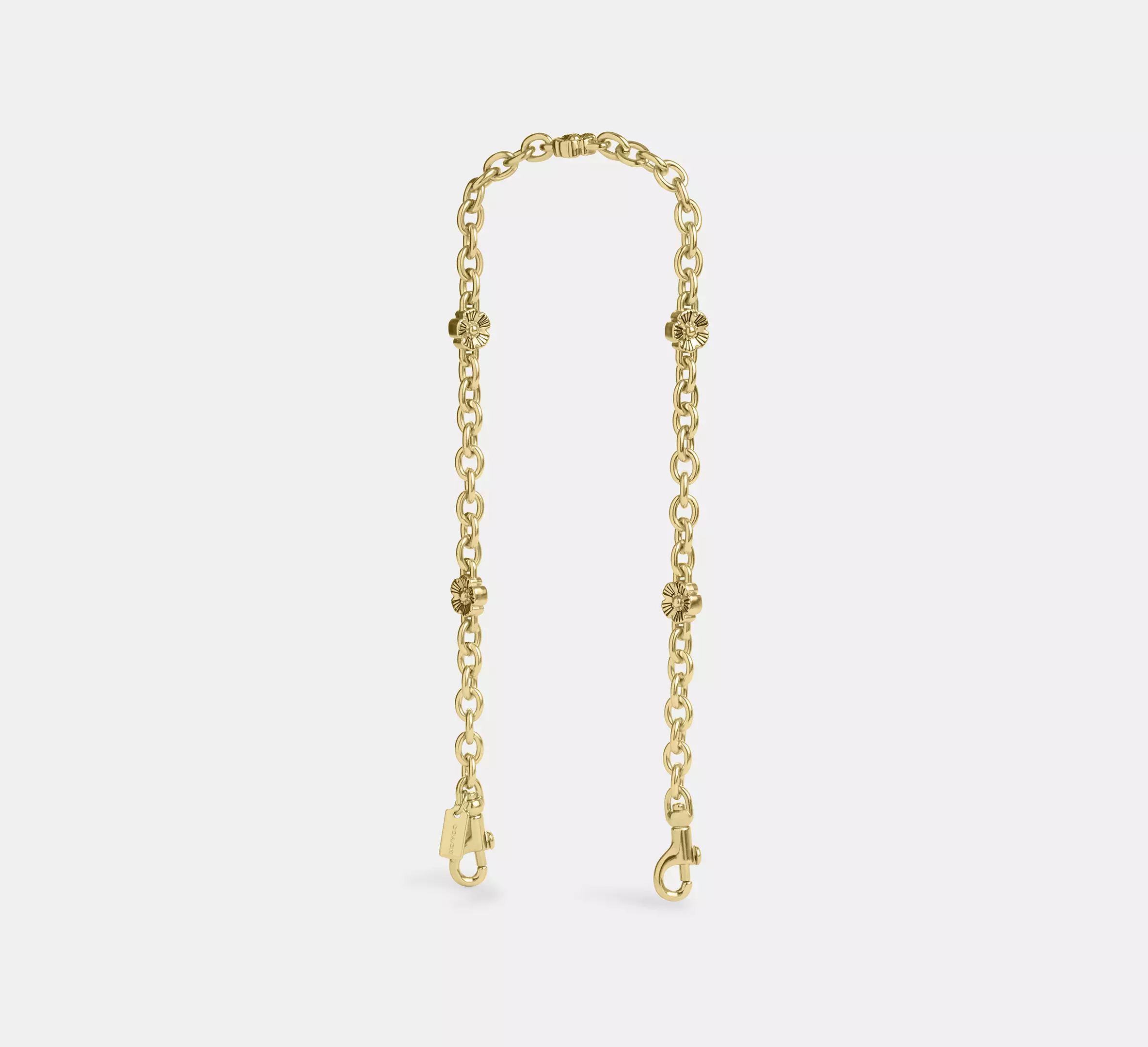 Floral Chain Shoulder Strap