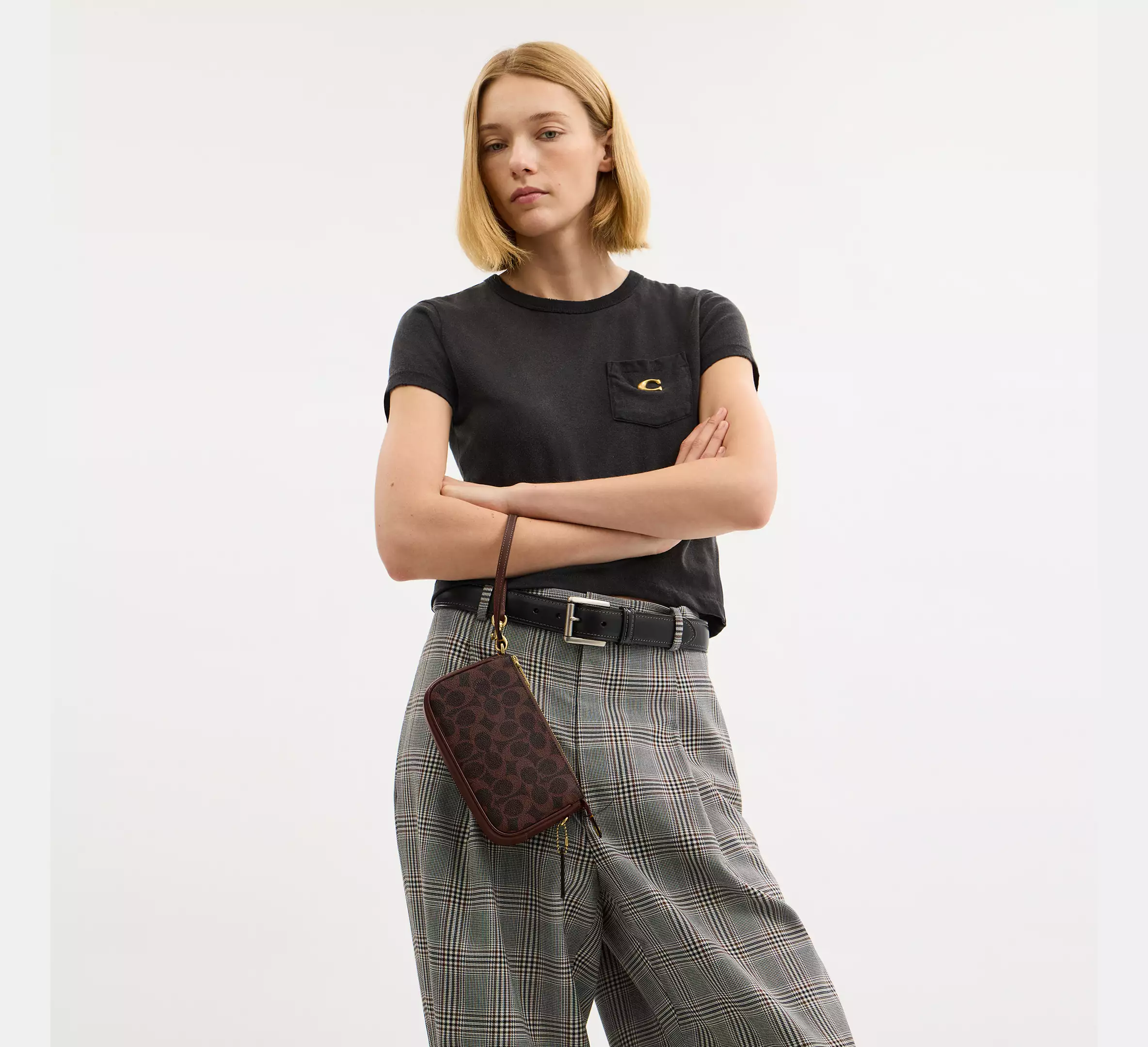 Plaza Bag 18 In Signature Canvas