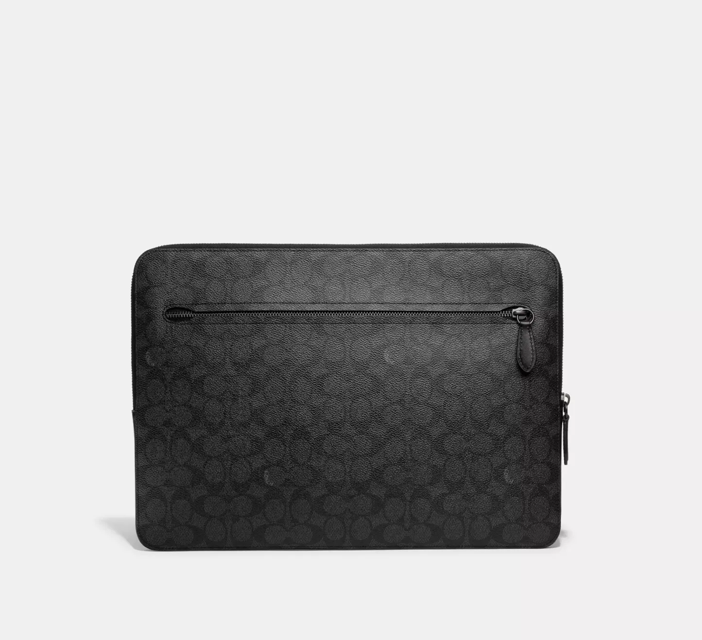 Zip Around Laptop Case In Signature Canvas