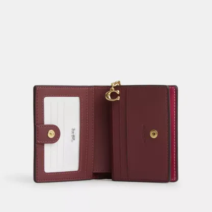 Coathtch Snap Wallet With Cherry Print