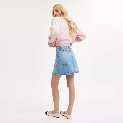 Cothtach X Observed By Us Denim Skirt