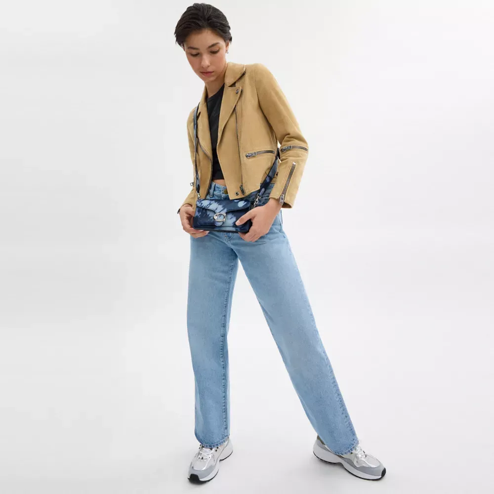 Tabby Shoulder Bag 20 With Tie Dye Print