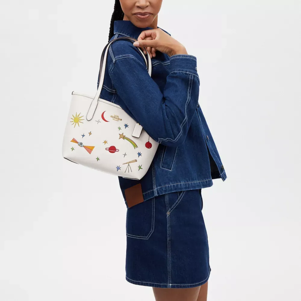 Cothtach X Observed By Us Small City Tote Bag