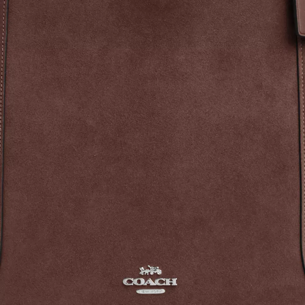 Hadley Tote Bag In Suede